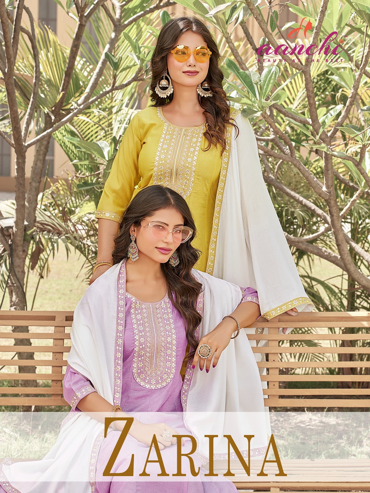 Zarina Aanchi Readymade Pant Style Suits Supplier