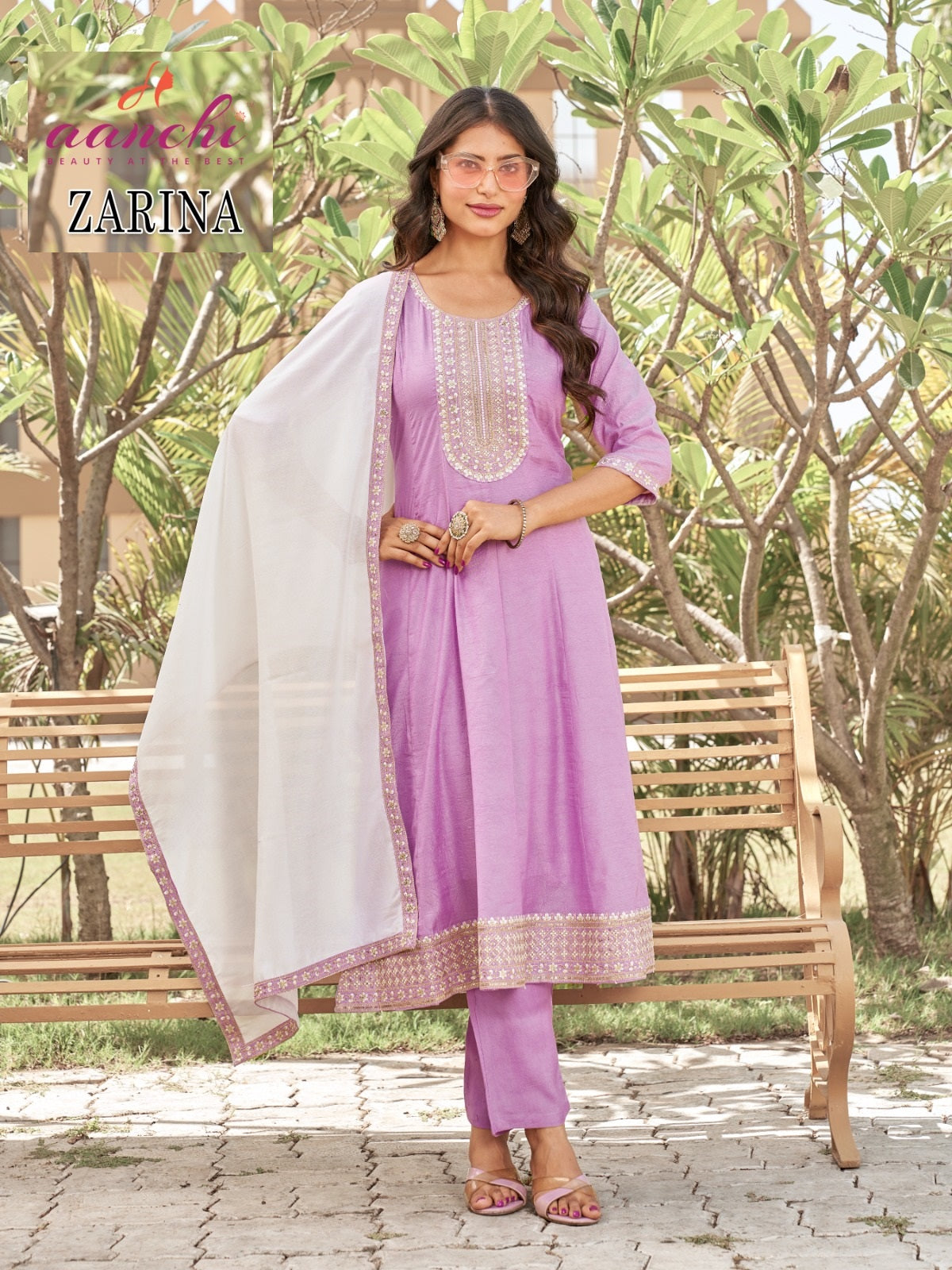 Zarina Aanchi Readymade Pant Style Suits Supplier