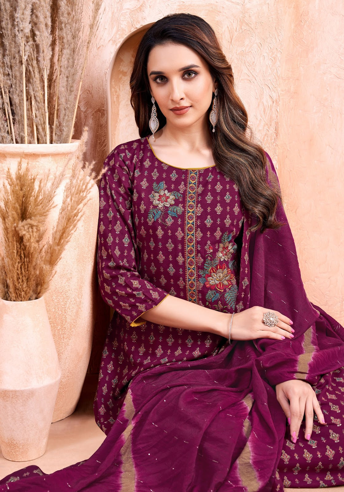 Zarina Edition 10 Alok Pure Viscose Karachi Salwar Suits Wholesale