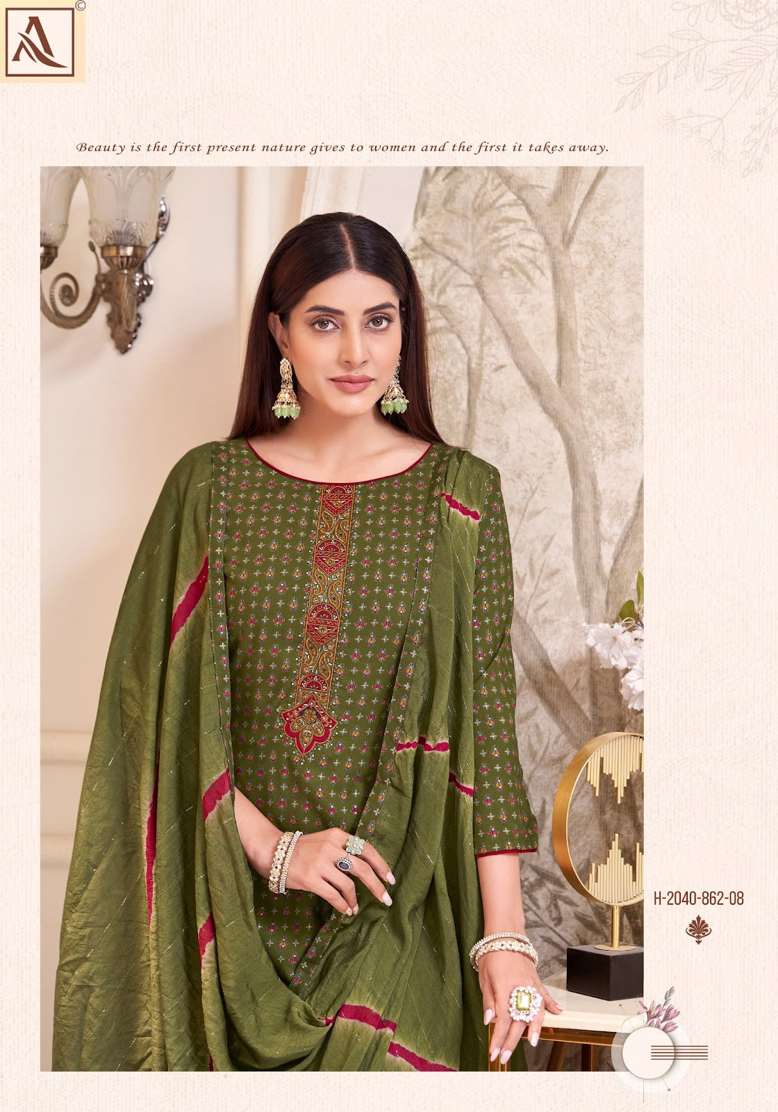 Zarina Edition 11 Alok Pure Viscose Karachi Salwar Suits Wholesaler India