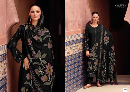 Zarina Excel Kilory Pashmina Suits Wholesale Price