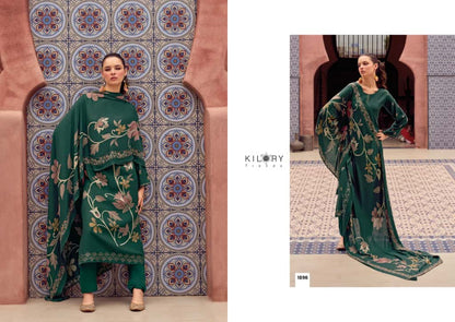 Zarina Excel Kilory Pashmina Suits Wholesale Price