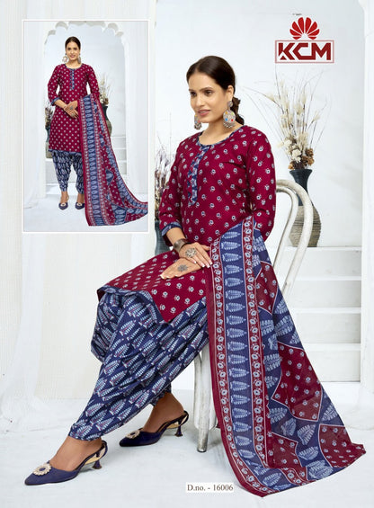 Zarina Vol 16 Kcm Rayon Readymade Patiyala Suits Supplier Gujarat