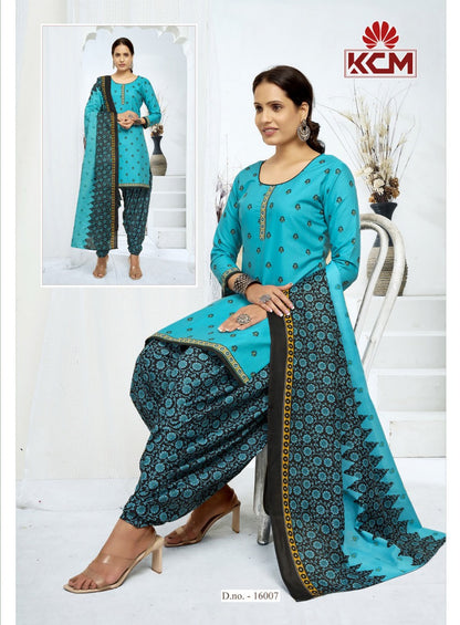 Zarina Vol 16 Kcm Rayon Readymade Patiyala Suits Supplier Gujarat