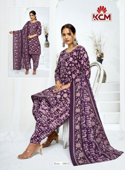 Zarina Vol 16 Kcm Rayon Readymade Patiyala Suits Supplier Gujarat