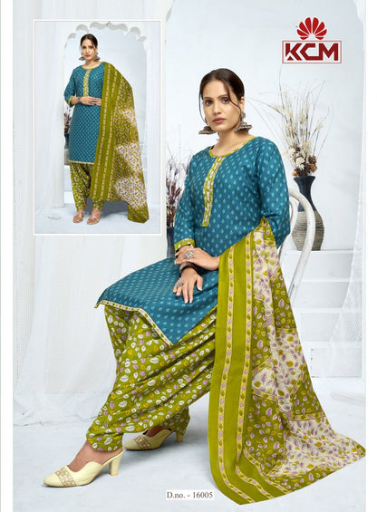 Zarina Vol 16 Kcm Rayon Readymade Patiyala Suits Supplier Gujarat