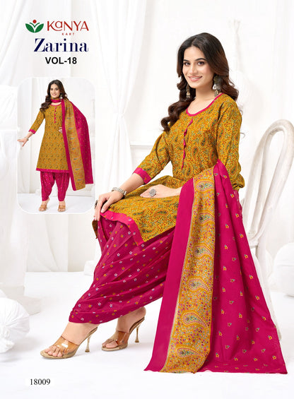 Zarina Vol 18 Kcm Readymade Patiyala Suits Wholesaler Ahmedabad