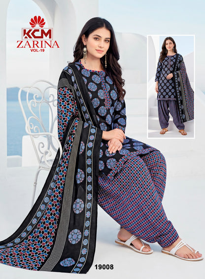 Zarina Vol 19 Kcm Readymade Patiyala Suits Wholesaler Ahmedabad