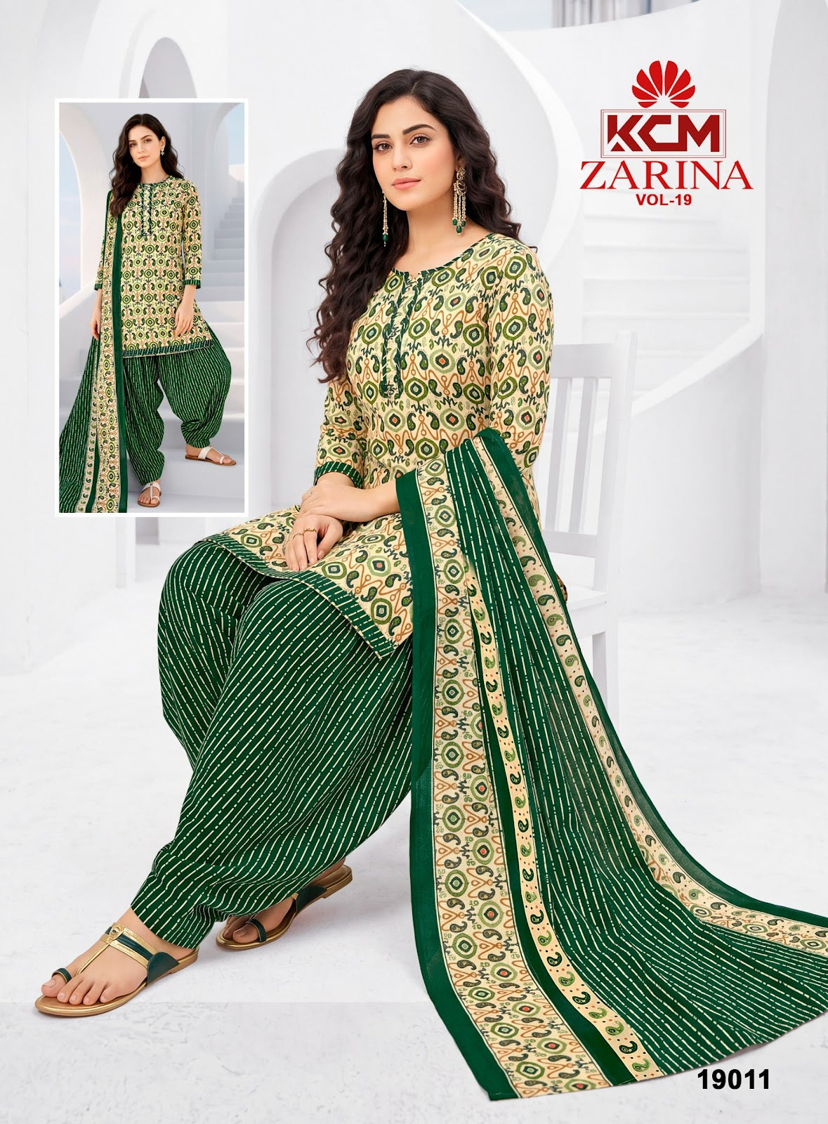 Zarina Vol 19 Kcm Readymade Patiyala Suits Wholesaler Ahmedabad