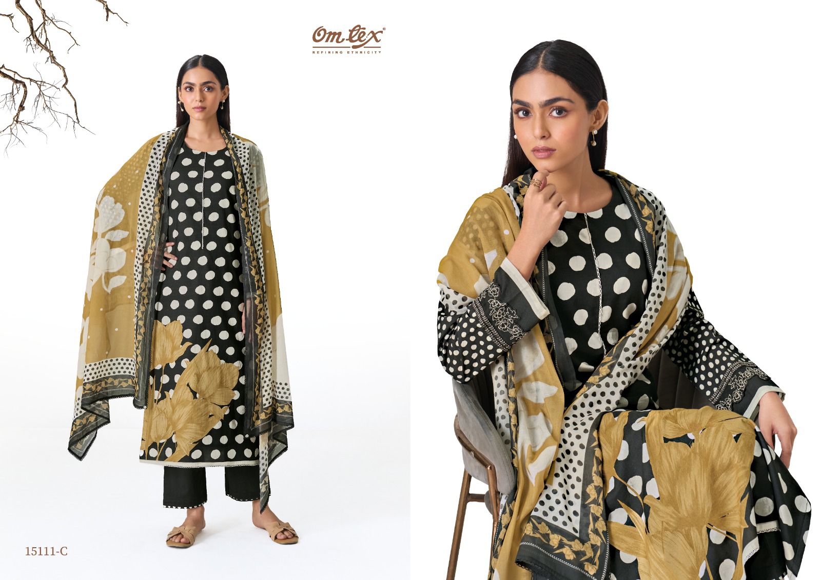 Zariya Omtex Lawn Cotton Pant Style Suits Wholesale