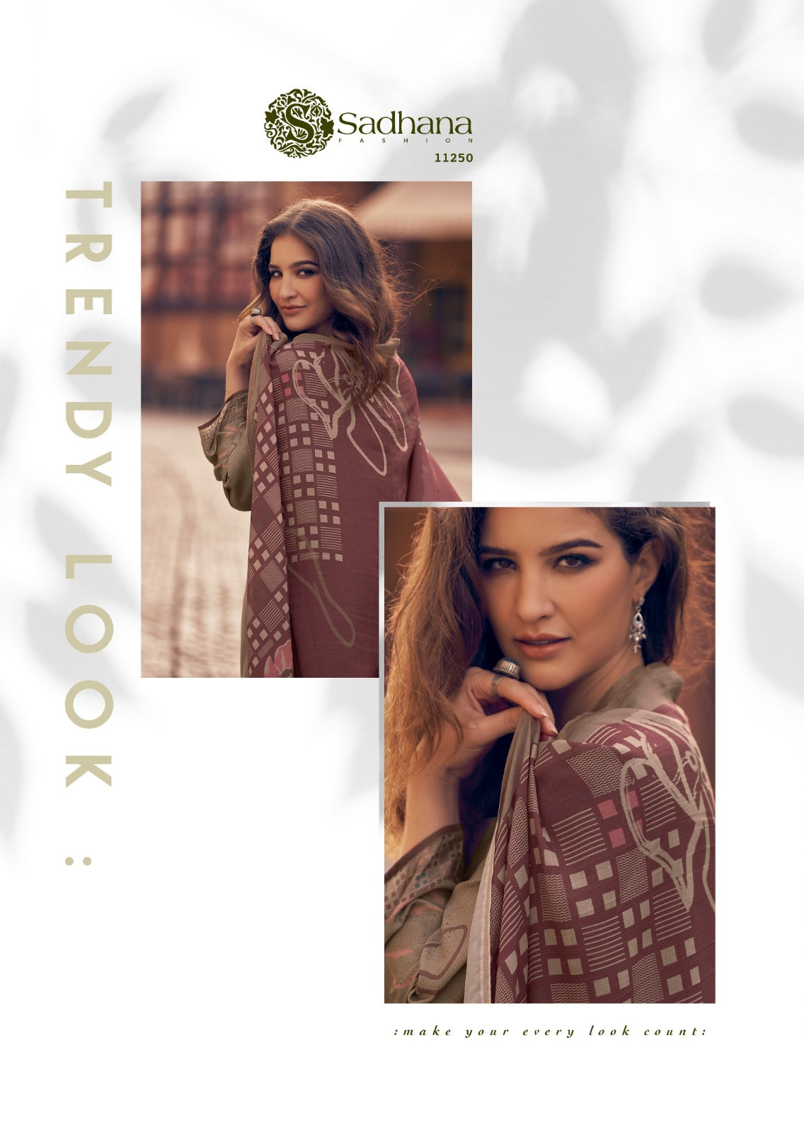 Zariya Sadhana Muslin Silk Pant Style Suits Supplier India