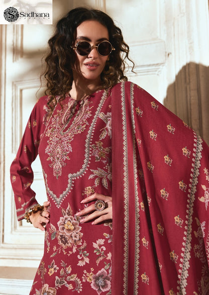 Zariya Sadhana Viscose Pashmina Suits Manufacturer India