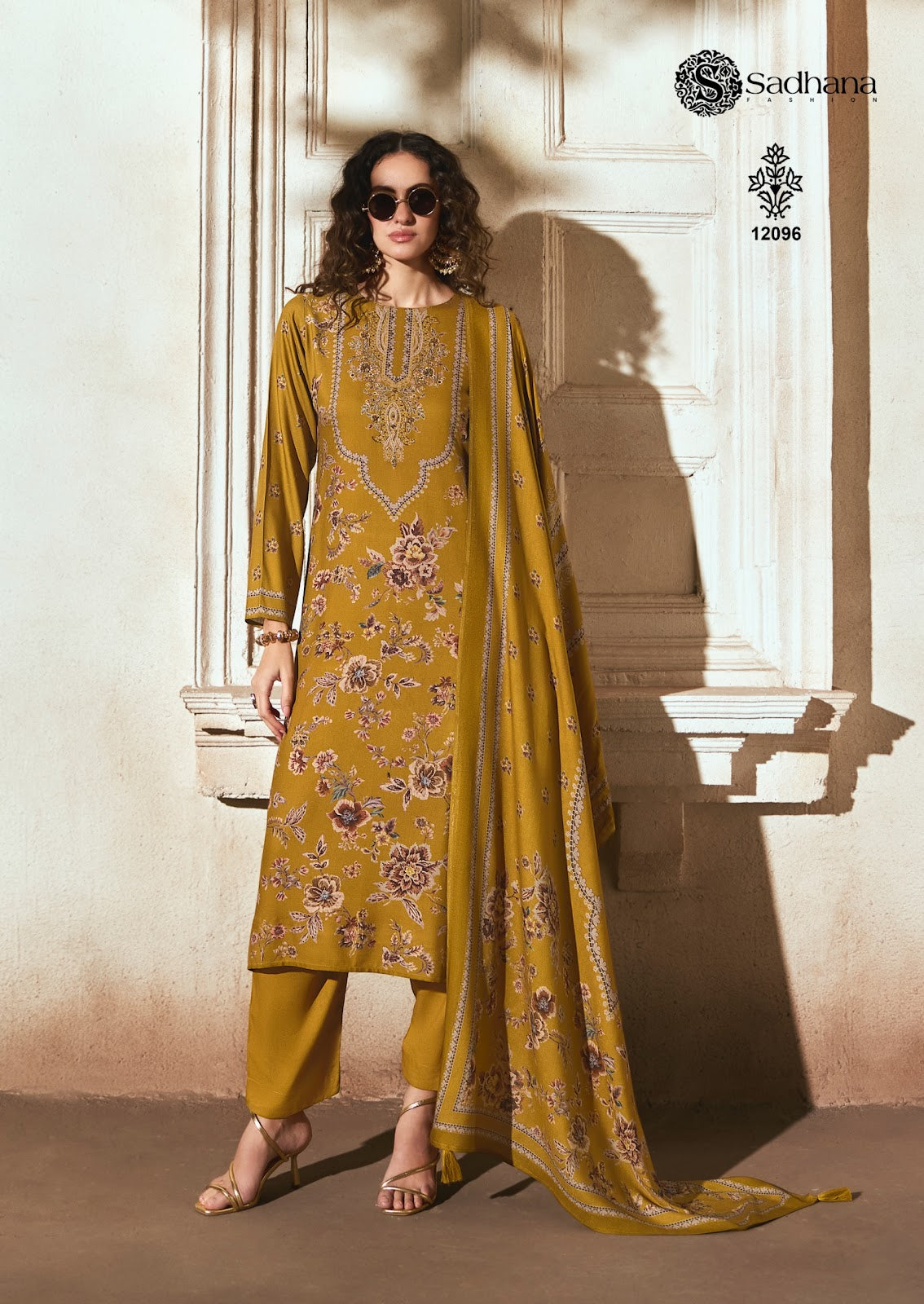 Zariya Sadhana Viscose Pashmina Suits Manufacturer India