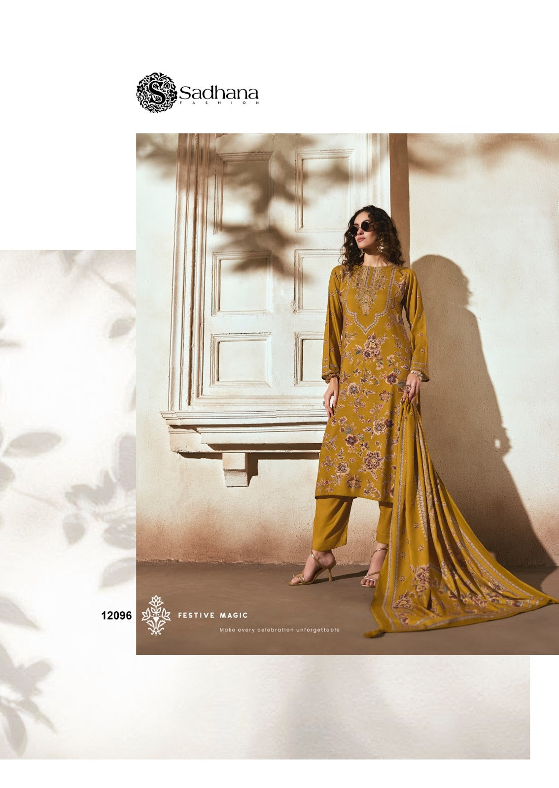 Zariya Sadhana Viscose Pashmina Suits Manufacturer India