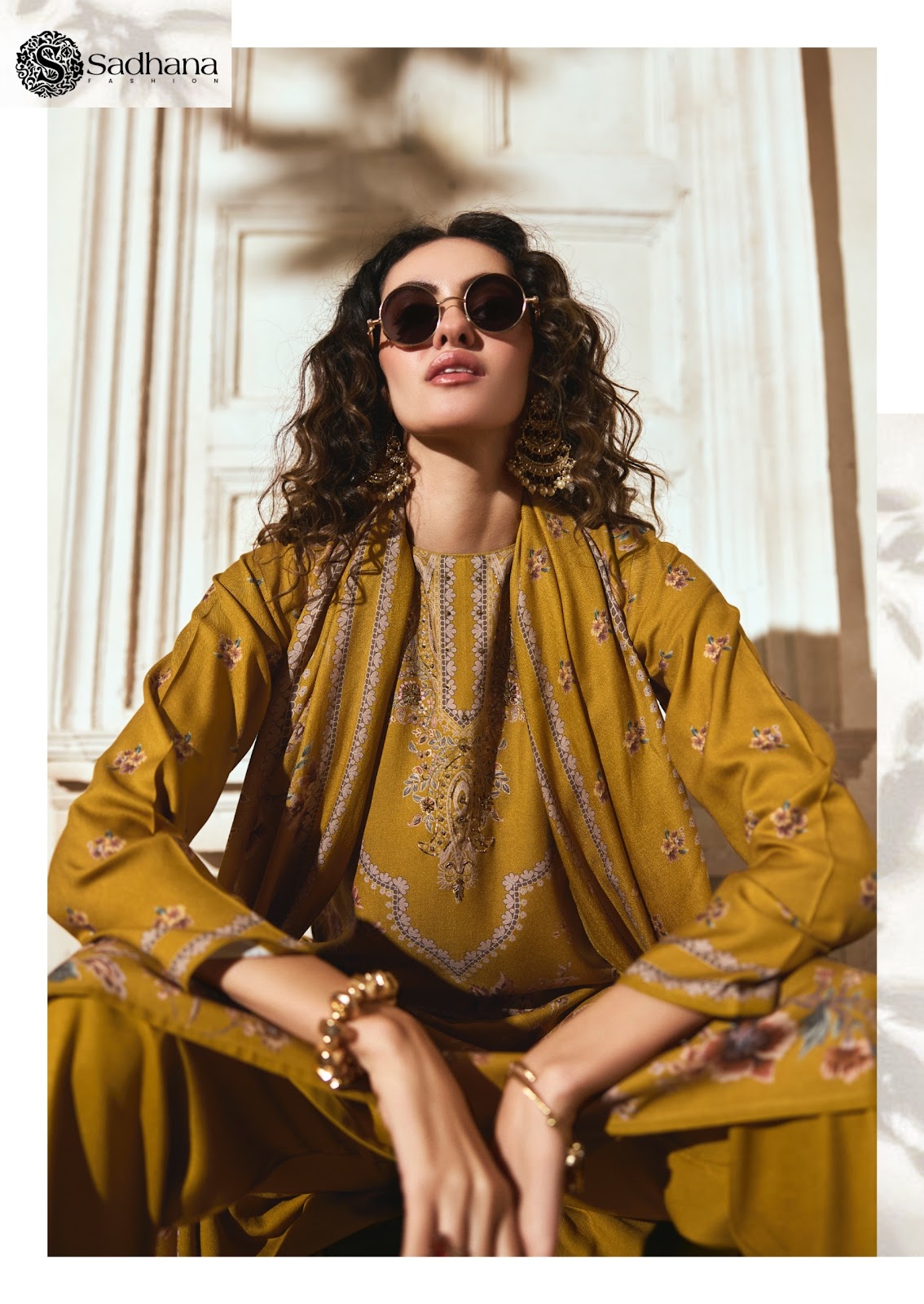 Zariya Sadhana Viscose Pashmina Suits Manufacturer India