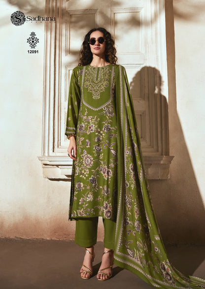 Zariya Sadhana Viscose Pashmina Suits Manufacturer India
