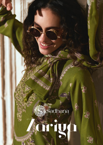 Zariya Sadhana Viscose Pashmina Suits Manufacturer India