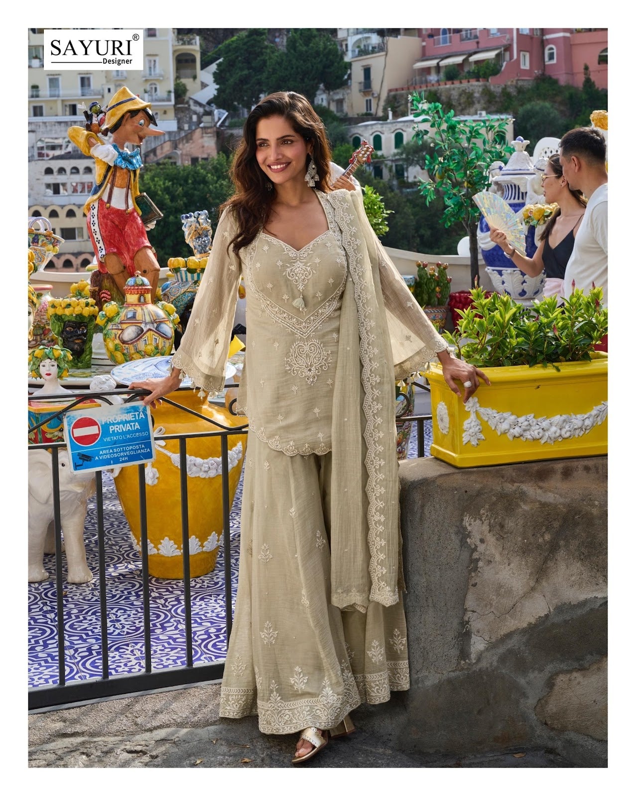 Zariya Sayuri Mul Silk Readymade Plazzo Style Suits Manufacturer Ahmedabad