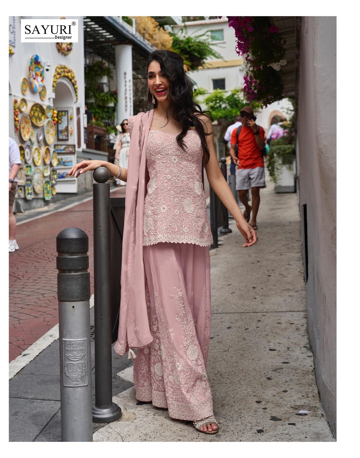Zariya Sayuri Mul Silk Readymade Plazzo Style Suits Manufacturer Ahmedabad