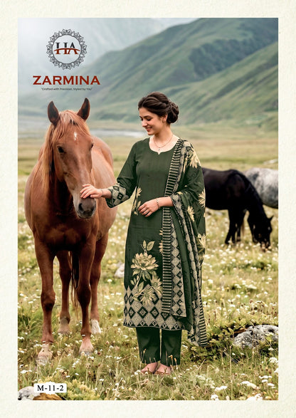 Zarmina Harshit Fashion Pure Zam Karachi Salwar Suits Wholesale Price