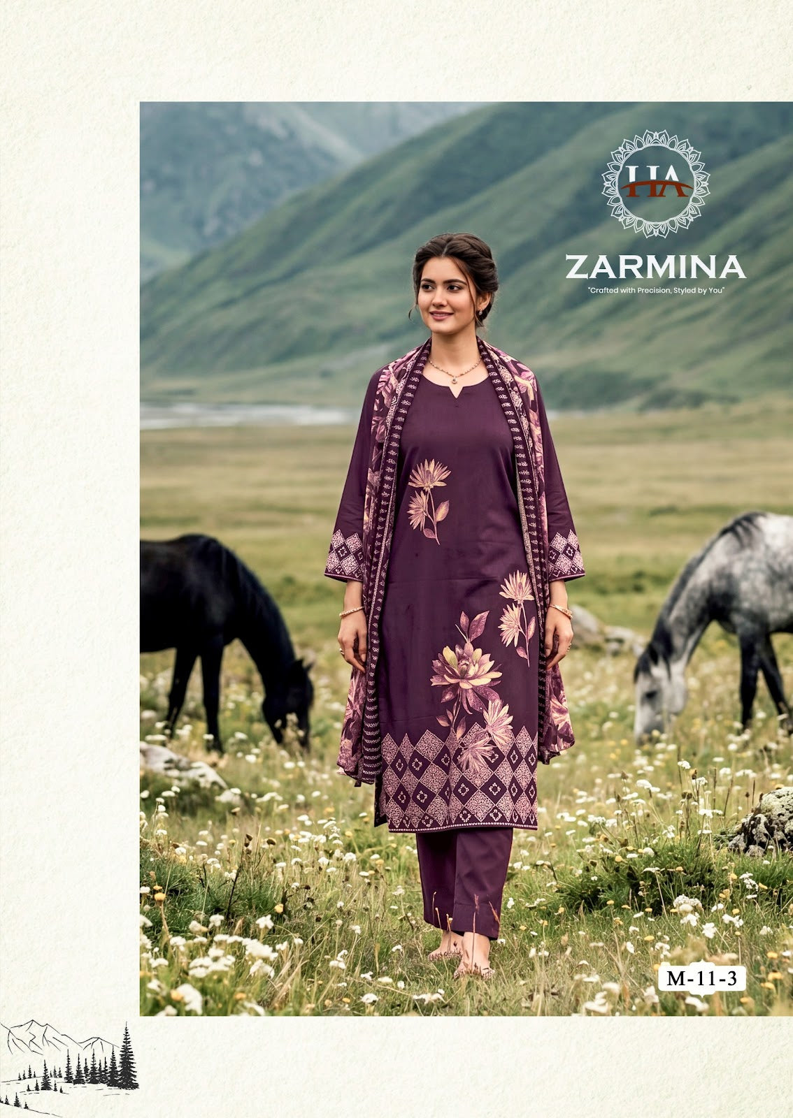 Zarmina Harshit Fashion Pure Zam Karachi Salwar Suits Wholesale Price