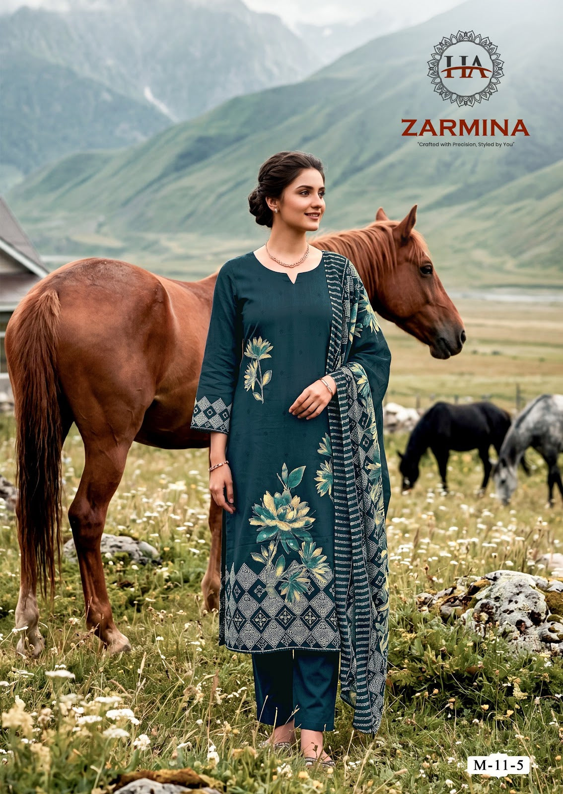 Zarmina Harshit Fashion Pure Zam Karachi Salwar Suits Wholesale Price