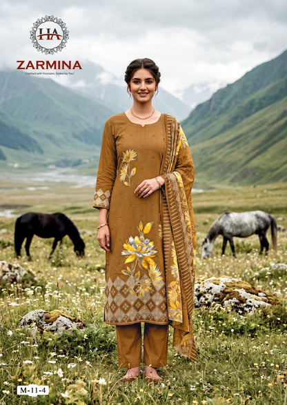Zarmina Harshit Fashion Pure Zam Karachi Salwar Suits Wholesale Price