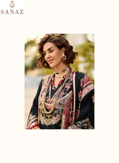 Zarmina Special Sanaz Viscose Muslin Pant Style Suits Manufacturer India