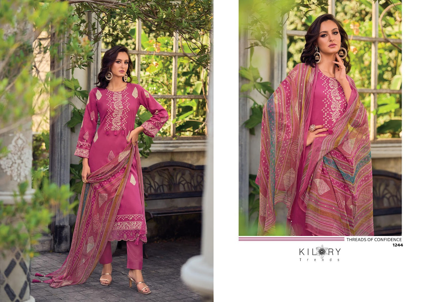 Zarokha 2 Kilory Jam Cotton Pant Style Suits Wholesale Price