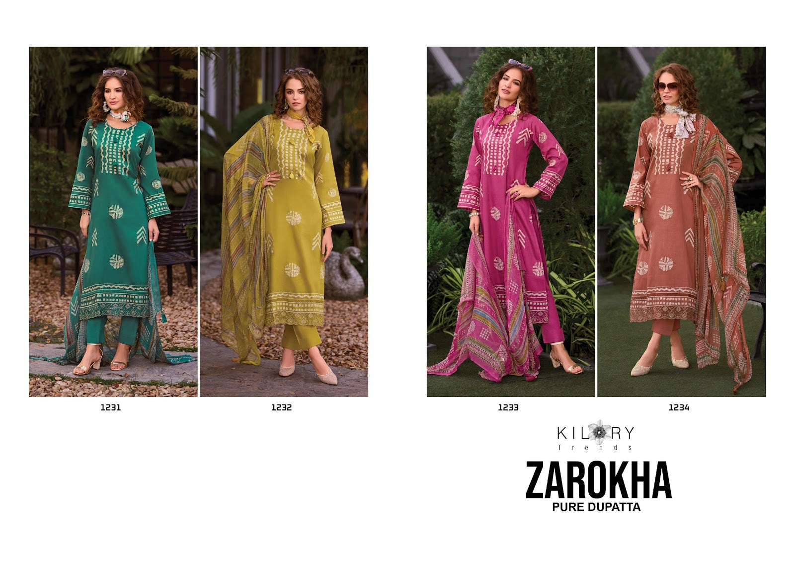 Zarokha Kilory Jam Cotton Pant Style Suits Manufacturer Gujarat