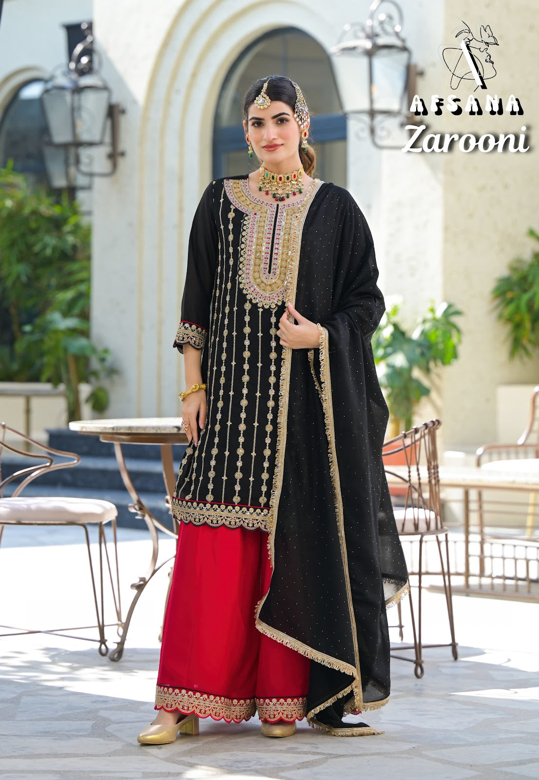 Zarooni Afsana Vichitra Pakistani Readymade Suits Supplier India