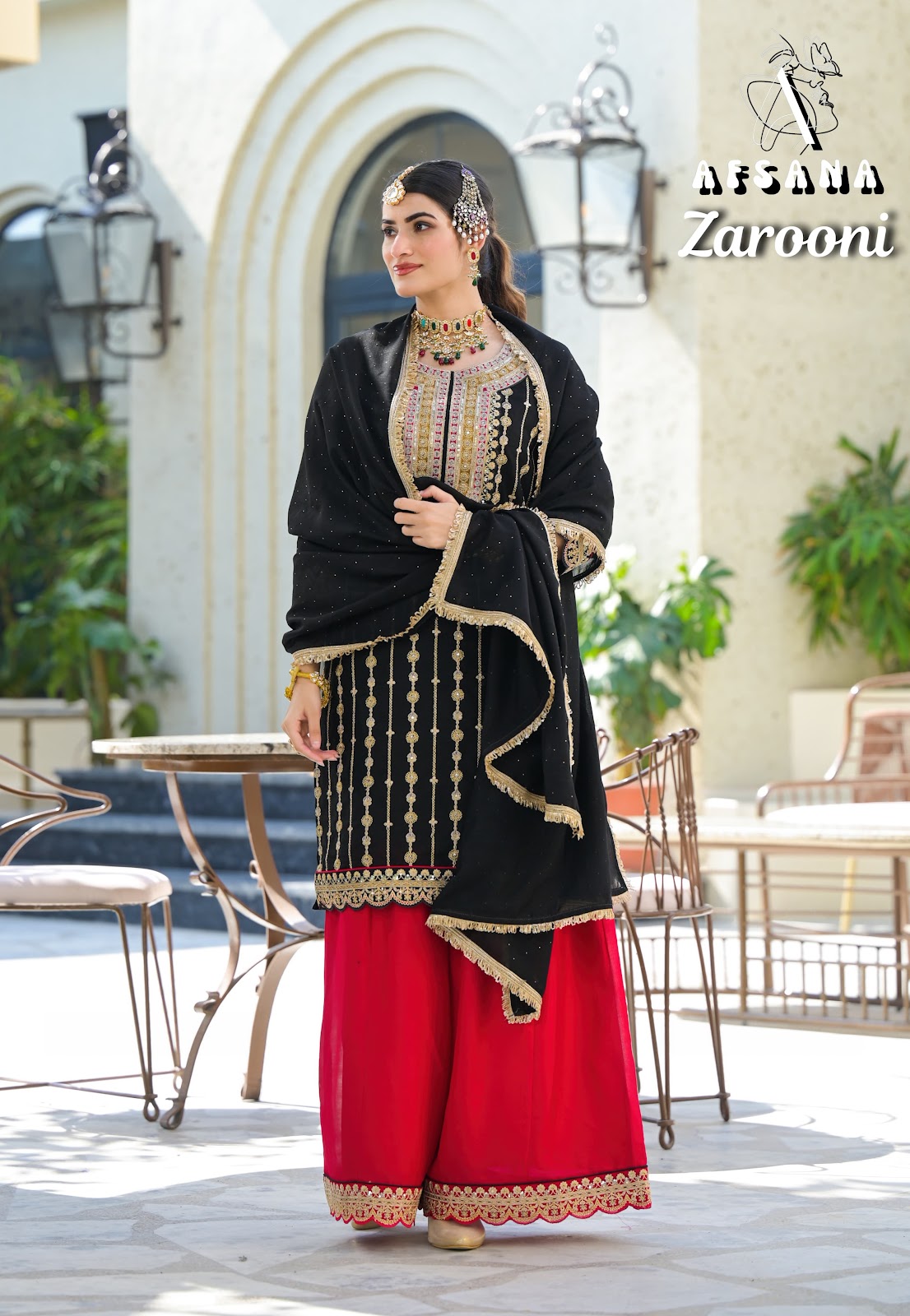 Zarooni Afsana Vichitra Pakistani Readymade Suits Supplier India