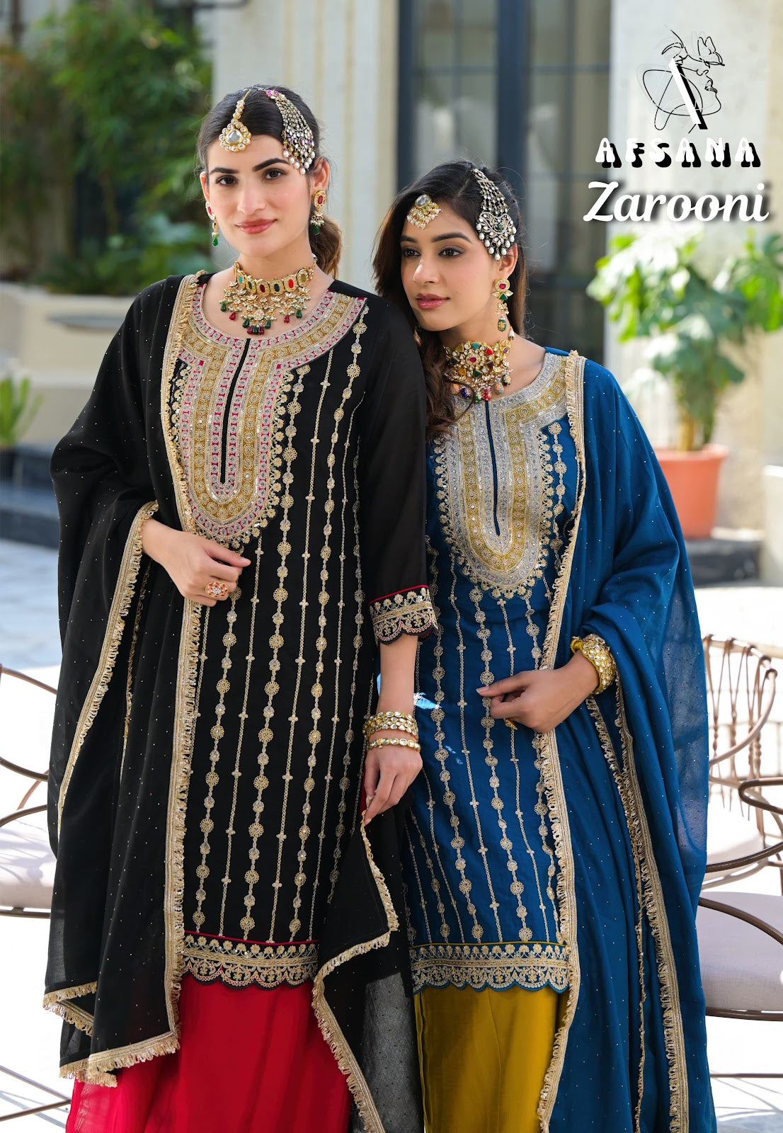 Zarooni Afsana Vichitra Pakistani Readymade Suits Supplier India