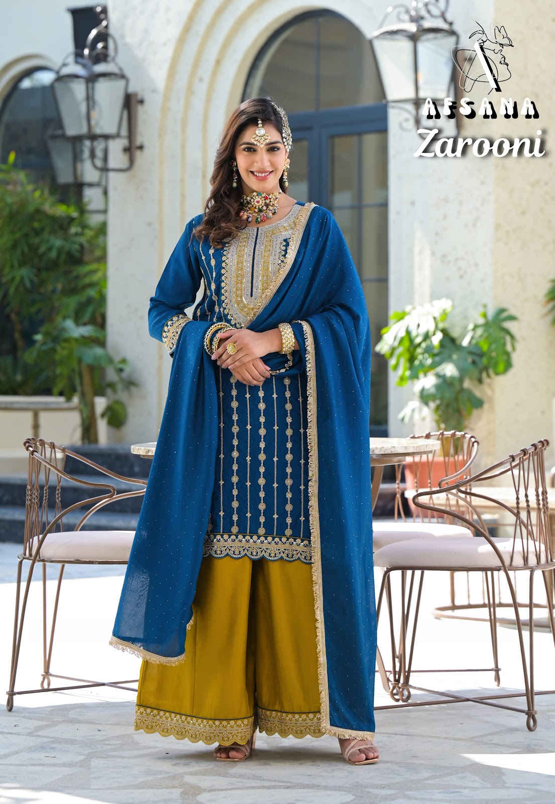 Zarooni Afsana Vichitra Pakistani Readymade Suits Supplier India