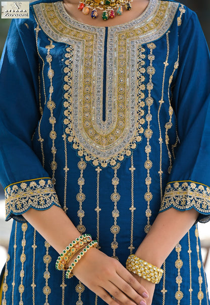 Zarooni Afsana Vichitra Pakistani Readymade Suits Supplier India