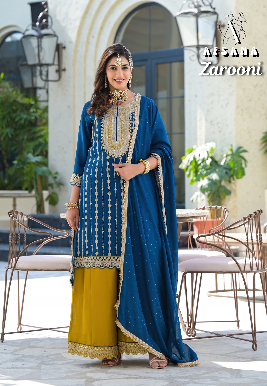 Zarooni Afsana Vichitra Pakistani Readymade Suits Supplier India