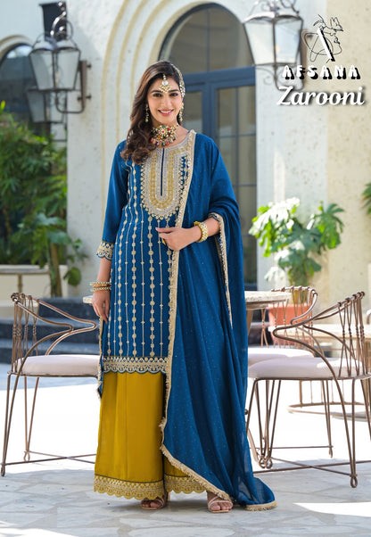Zarooni Afsana Vichitra Pakistani Readymade Suits Supplier India