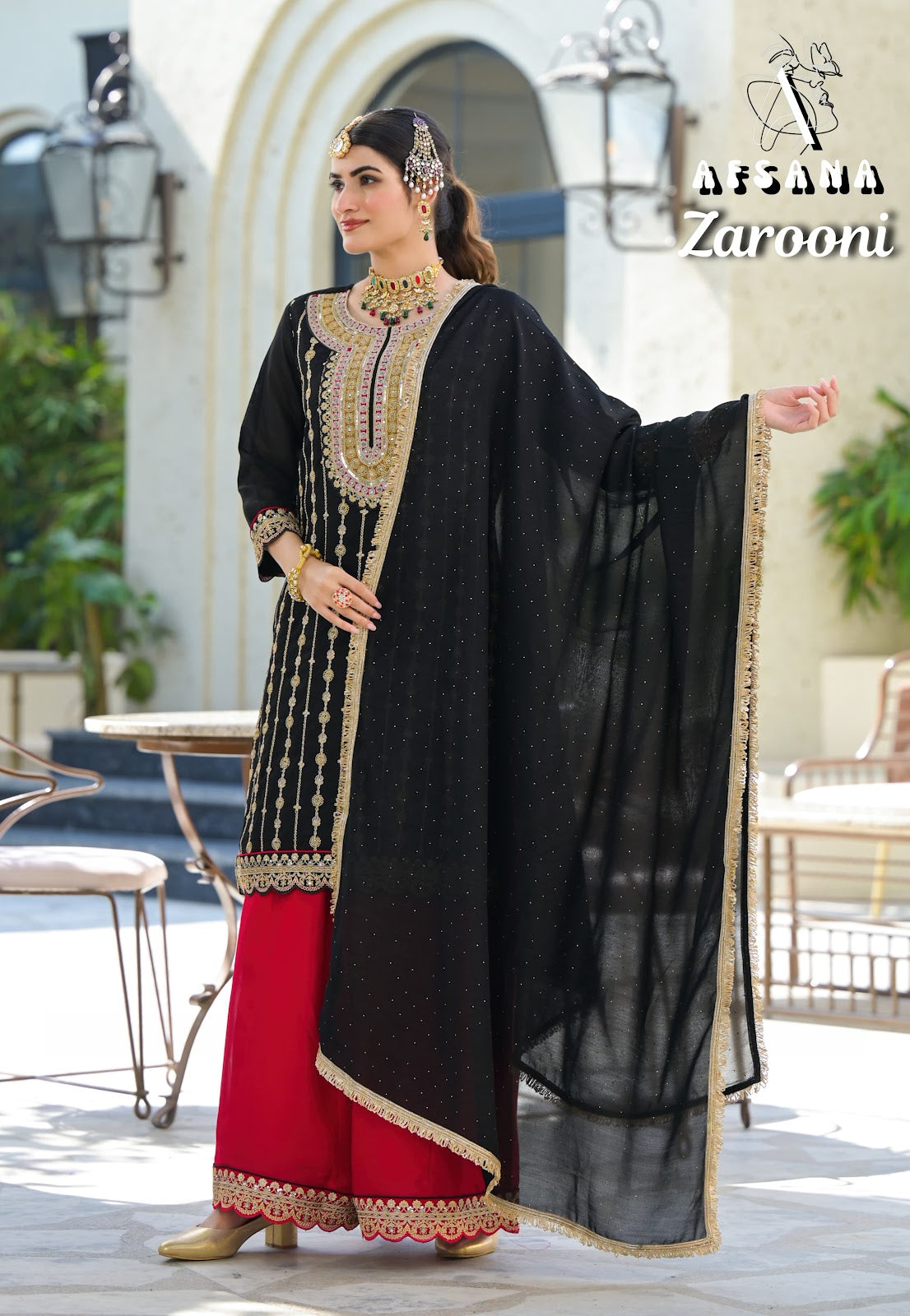 Zarooni Afsana Vichitra Pakistani Readymade Suits Supplier India