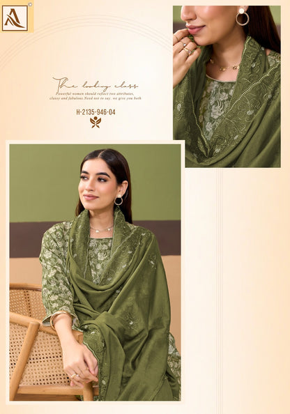 Zarqa Alok Pure Zam Pant Style Suits Exporter