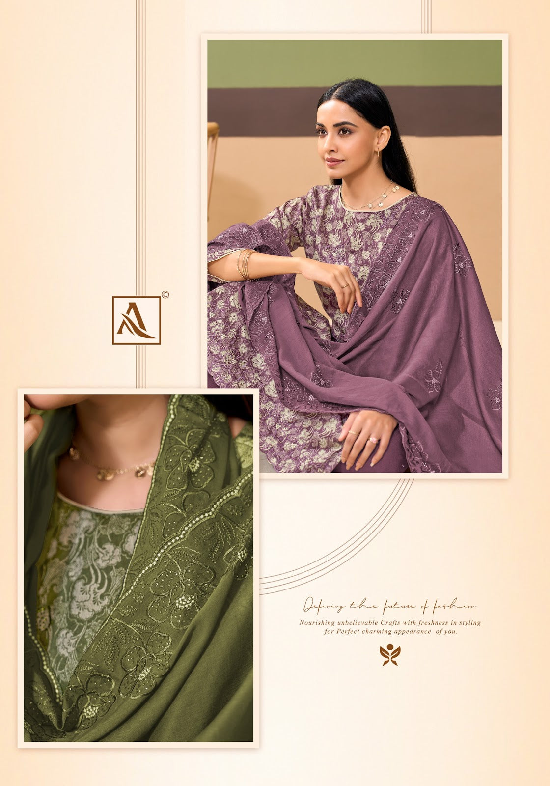 Zarqa Alok Pure Zam Pant Style Suits Exporter