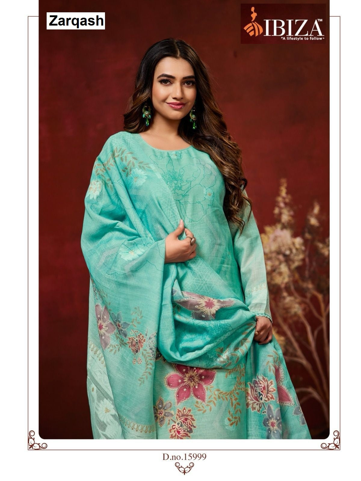 Zarqash Ibiza Lilen Pant Style Suits Manufacturer Ahmedabad