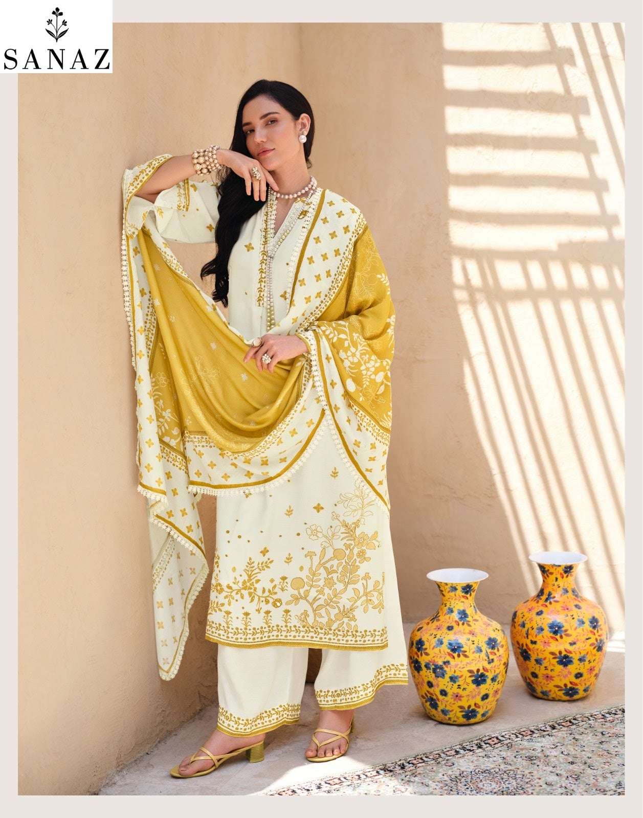 Zarqash Sanaz Viscose Muslin Pakistani Salwar Suits Manufacturer Ahmedabad