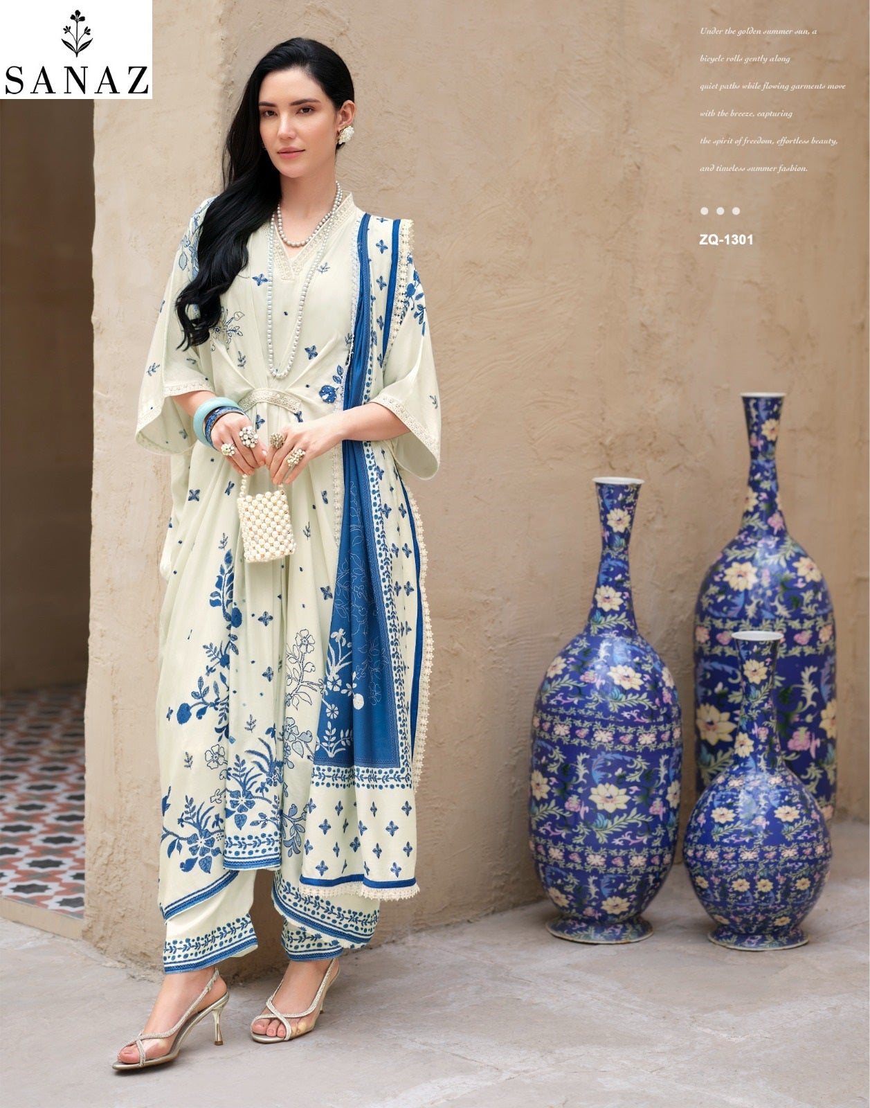 Zarqash Sanaz Viscose Muslin Pakistani Salwar Suits Manufacturer Ahmedabad