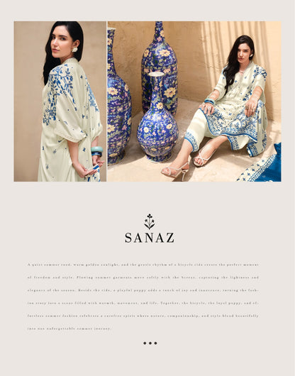 Zarqash Sanaz Viscose Muslin Pakistani Salwar Suits Manufacturer Ahmedabad