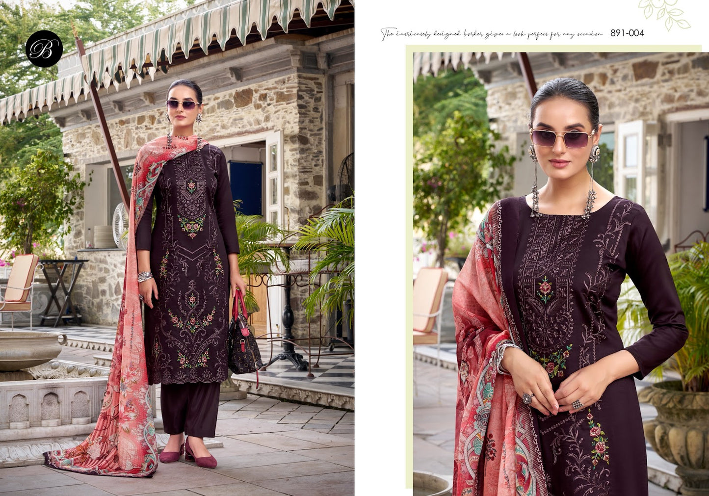 Zarqash Vol 10 Belliza Designer Studio Pure Jam Karachi Salwar Suits Supplier Gujarat
