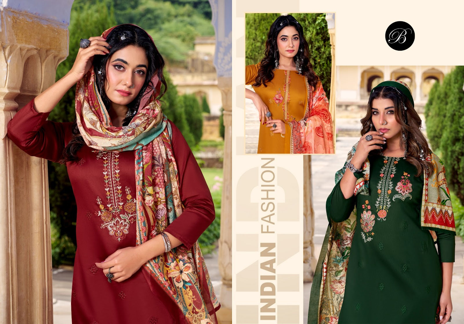Zarqash Vol 13 Belliza Designer Studio Karachi Salwar Suits Exporter India
