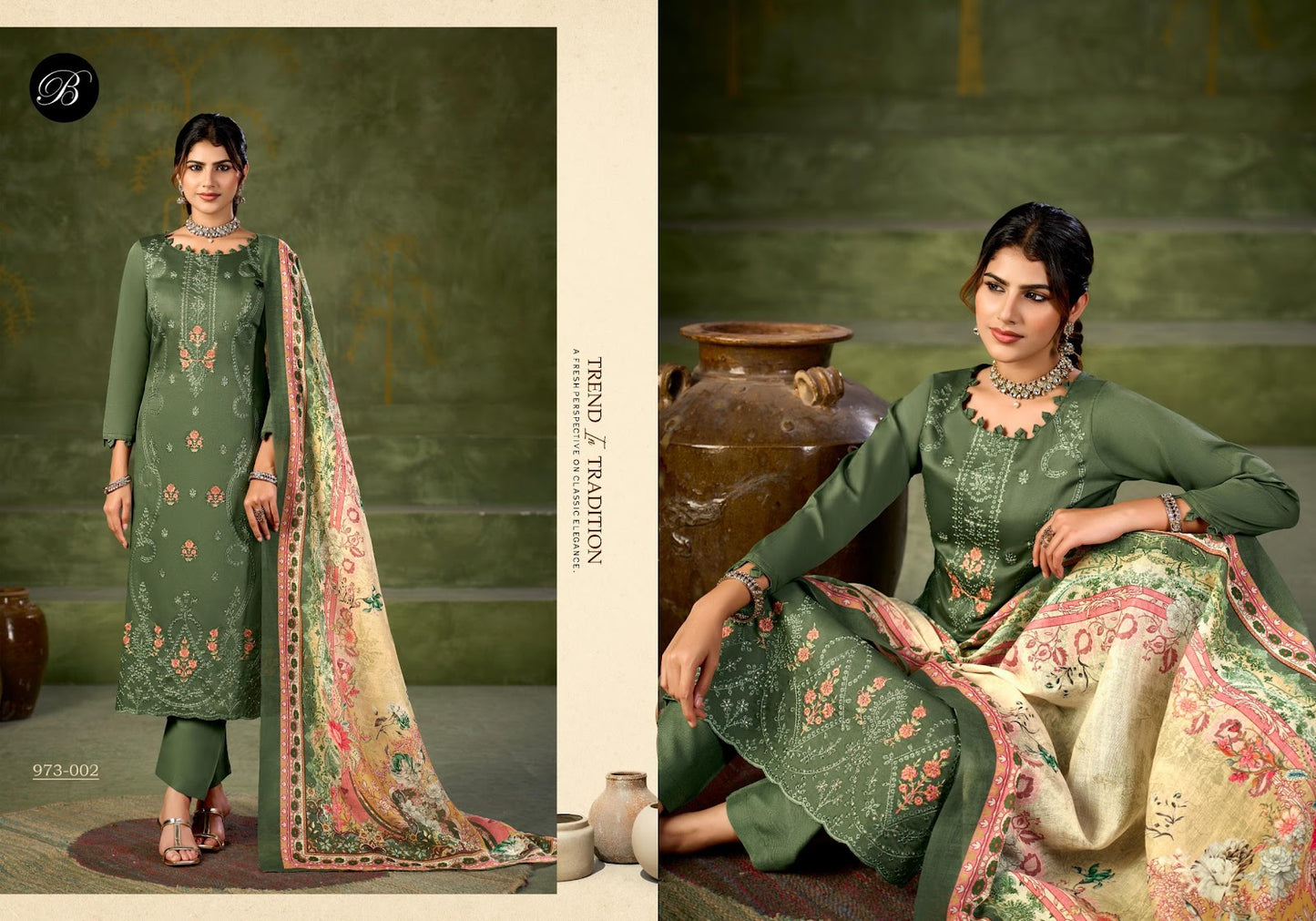 Zarqash Vol 16 Belliza Designer Studio Pure Jam Karachi Salwar Suits Supplier