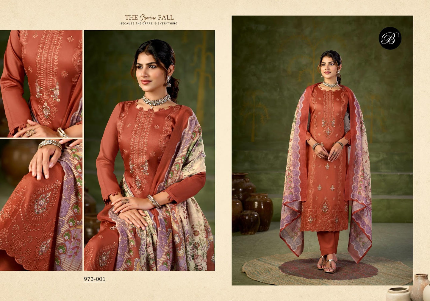 Zarqash Vol 16 Belliza Designer Studio Pure Jam Karachi Salwar Suits Supplier