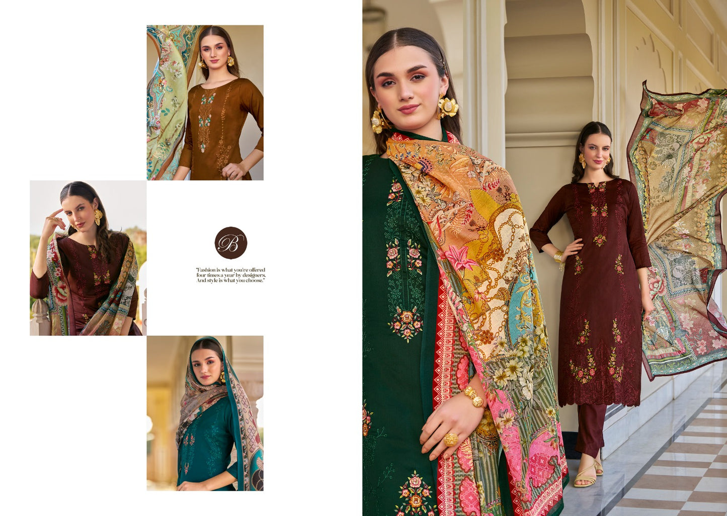 Zarqash Vol 3 Belliza Designer Studio Pure Jam Karachi Salwar Suits Supplier