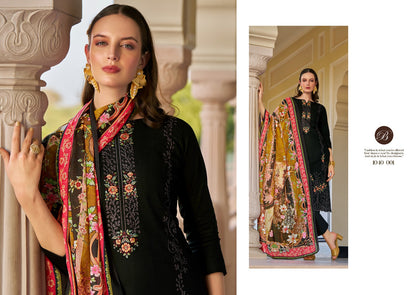 Zarqash Vol 3 Belliza Designer Studio Pure Jam Karachi Salwar Suits Supplier